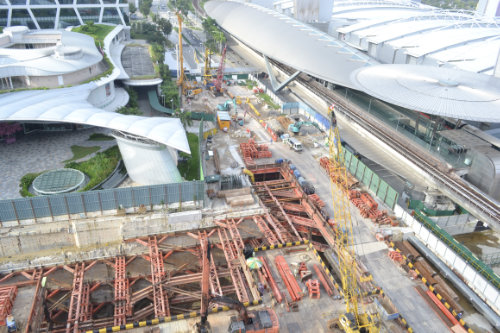 DOWNTOWN LINE EXPO AND TAMPINES
INTERCHANGES CONSTRUCTION UPDATE 